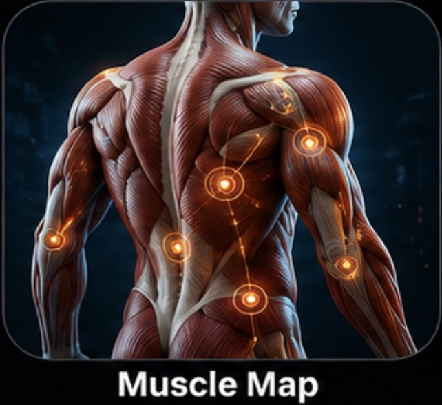 EmberMed Muscle Map